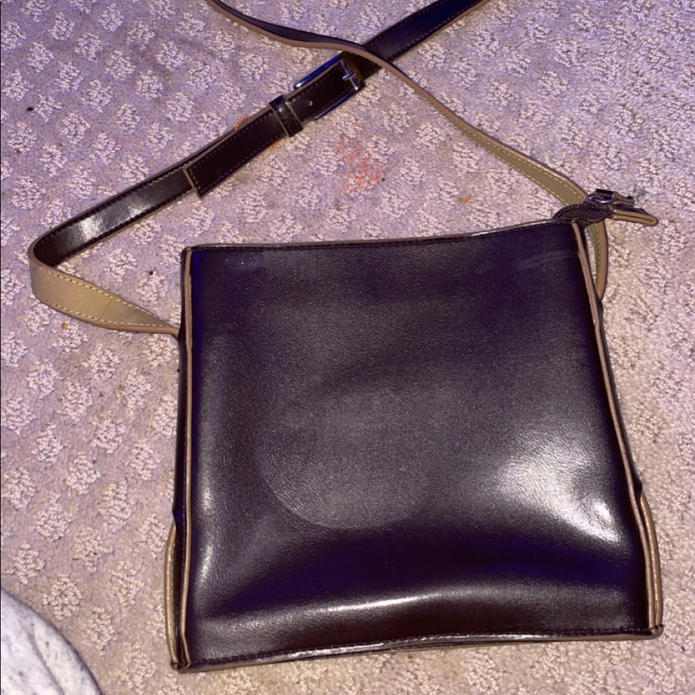 brown mondani shoulder bag